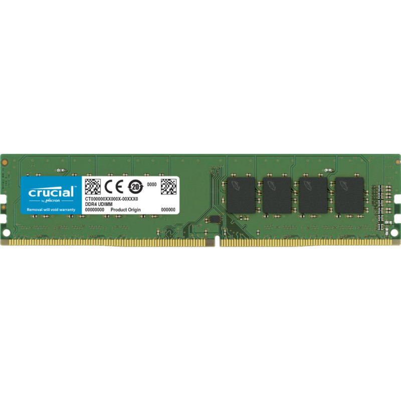 Crucial CT8G4DFRA32A muistimoduuli 8 GB 1 x 8 GB DDR4 3200 MHz