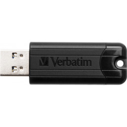 Verbatim PinStripe USB-muisti 128 GB USB A-tyyppi 3.2 Gen 1 (3.1 Gen 1) Musta
