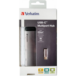 Verbatim 49140 keskitin USB 3.2 Gen 1 (3.1 Gen 1) Type-C