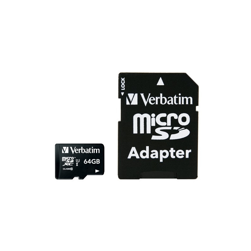 Verbatim Premium 64 GB MicroSDXC Luokka 10