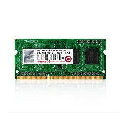 Transcend 4GB DDR3-1600 muistimoduuli 1 x 8 GB 1600 MHz