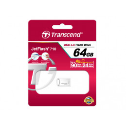 Transcend JetFlash 710S 64GB USB-muisti USB A-tyyppi 3.2 Gen 1 (3.1 Gen 1) Hopea