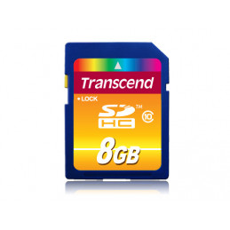 Transcend TS8GSDHC10 muistikortti 8 GB SDHC NAND Luokka 10