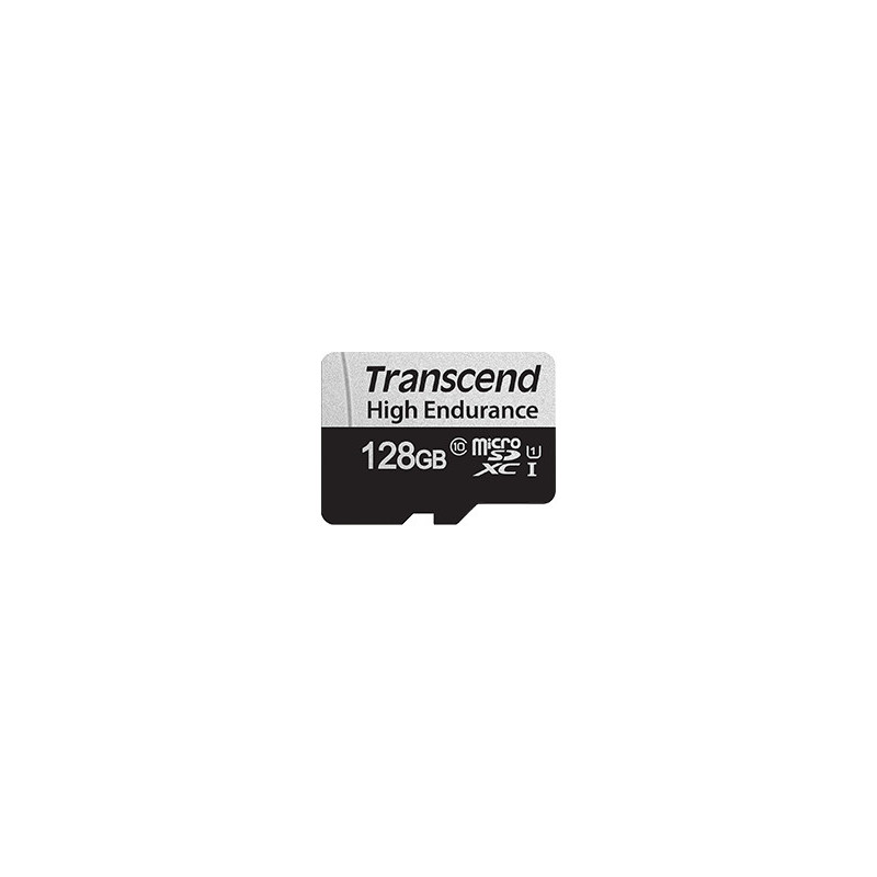 Transcend 350V 128 GB MicroSDXC UHS-I Luokka 10