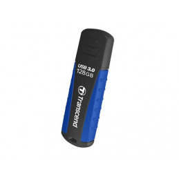 Transcend JetFlash 810 USB-muisti 128 GB USB A-tyyppi 3.2 Gen 1 (3.1 Gen 1) Musta, Sininen
