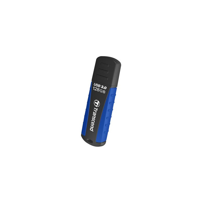 Transcend JetFlash 810 USB-muisti 128 GB USB A-tyyppi 3.2 Gen 1 (3.1 Gen 1) Musta, Sininen