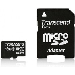 Transcend 16GB microSDHC Class 10 UHS-I MLC Luokka 10