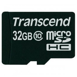 Transcend TS32GUSDC10 muistikortti 32 GB MicroSDHC NAND Luokka 10