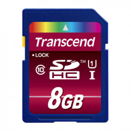 Transcend TS8GSDHC10U1 muistikortti 8 GB SDHC MLC Luokka 10