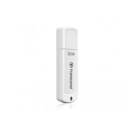 Transcend JetFlash elite 32GB JetFlash 370 USB-muisti USB A-tyyppi 2.0 Valkoinen