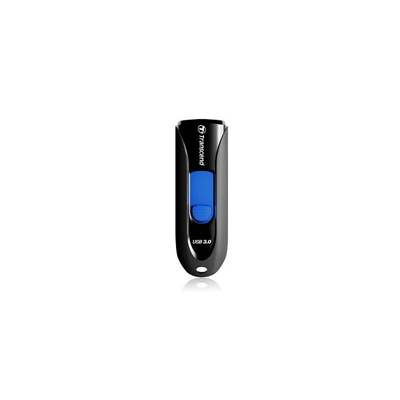 Transcend JetFlash 790 32GB USB-muisti USB A-tyyppi 3.2 Gen 1 (3.1 Gen 1) Musta, Sininen