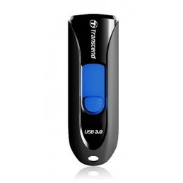 Transcend JetFlash 790 64GB USB-muisti USB A-tyyppi 3.2 Gen 1 (3.1 Gen 1) Musta, Sininen