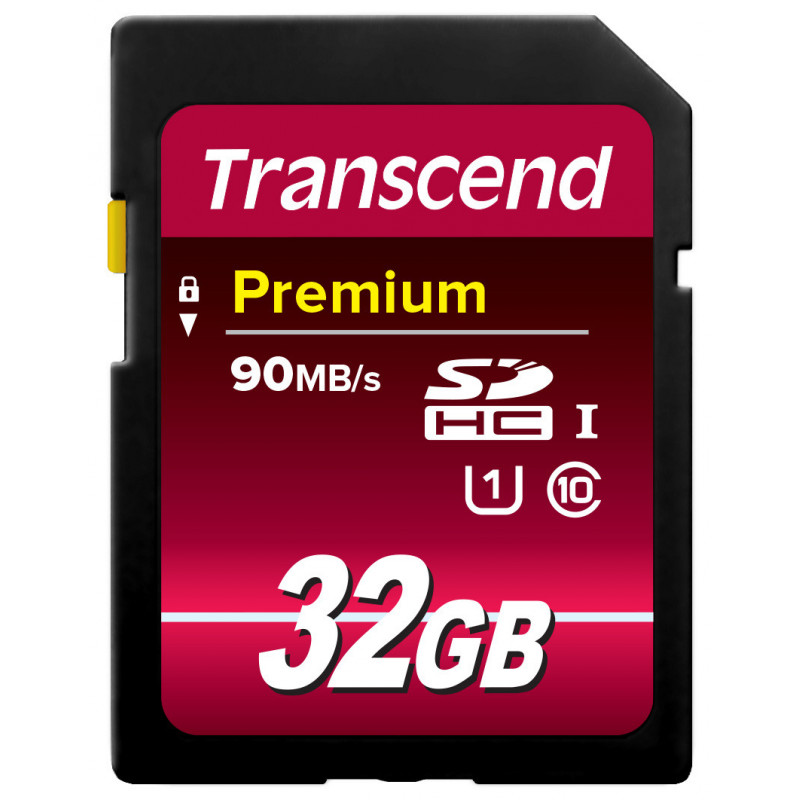 Transcend 32GB SDHC Class 10 UHS-I NAND Luokka 10