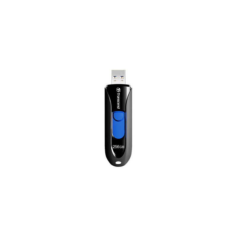 Transcend JetFlash 790 USB-muisti 256 GB USB A-tyyppi 3.2 Gen 1 (3.1 Gen 1) Musta