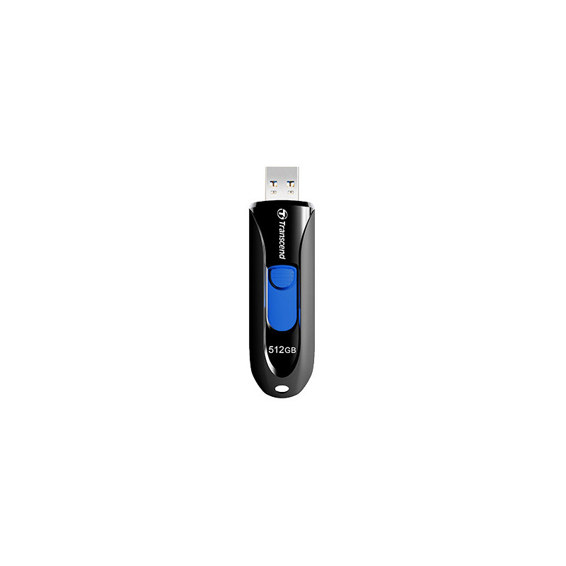 Transcend JetFlash 790 USB-muisti 512 GB USB A-tyyppi 3.2 Gen 1 (3.1 Gen 1) Musta