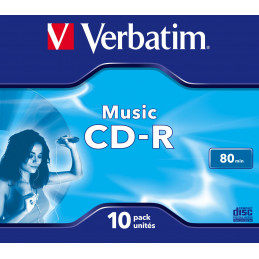 Verbatim Music CD-R 700 MB 10 kpl