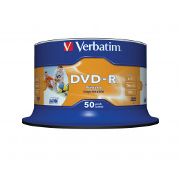 Verbatim 43533 tyhjä DVD-levy 4,7 GB DVD-R 50 kpl