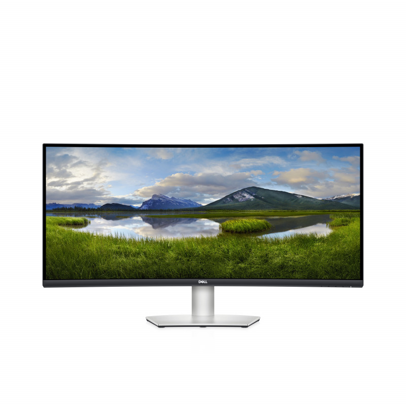 DELL S Series S3422DW 86,4 cm (34") 3440 x 1440 pikseliä Wide Quad HD LCD Musta, Hopea