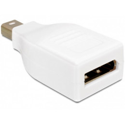 DeLOCK DisplayPort Mini M FM DP Mini M DP FM Valkoinen