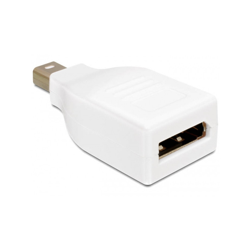 DeLOCK DisplayPort Mini M FM DP Mini M DP FM Valkoinen