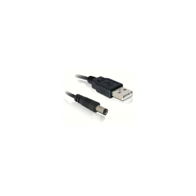 DeLOCK Cable USB Power USB-kaapeli 1 m USB A Musta