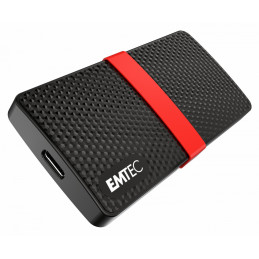 Emtec X200 512 GB Musta, Punainen