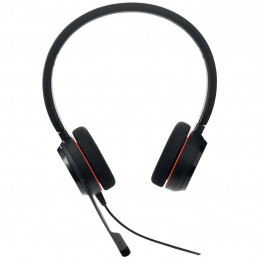 Jabra Evolve 20 MS Stereo Kuulokkeet Langallinen Pääpanta Toimisto puhelukeskus USB A-tyyppi Musta