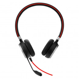 Jabra Evolve 40 UC Stereo Kuulokkeet Langallinen Pääpanta Toimisto puhelukeskus Musta