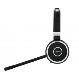 Jabra Evolve 65 MS Stereo Kuulokkeet Langallinen & langaton Pääpanta Toimisto puhelukeskus Micro-USB Bluetooth Musta