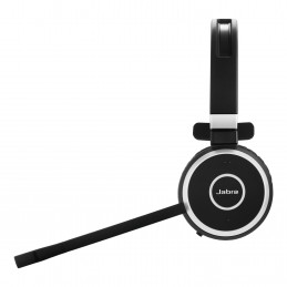 Jabra Evolve 65 UC Mono Kuulokkeet Langallinen & langaton Pääpanta Toimisto puhelukeskus Micro-USB Bluetooth Musta