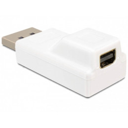 DeLOCK Displayport mini Displayport Valkoinen