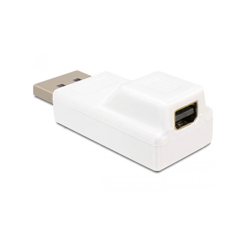 DeLOCK Displayport mini Displayport Valkoinen