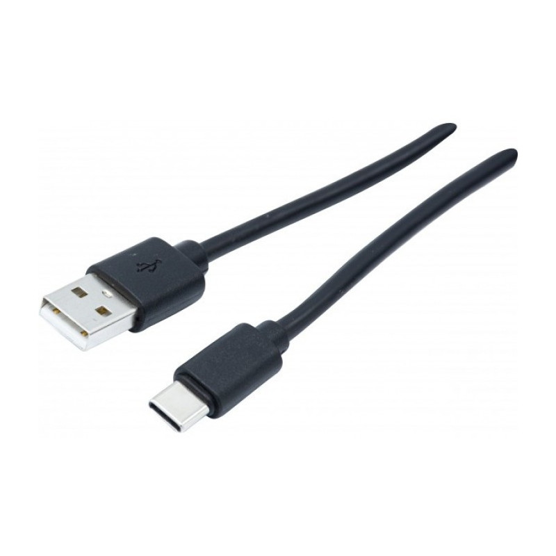 EXC 149698 USB-kaapeli 3 m USB 2.0 USB A USB C Musta