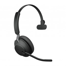 Jabra Evolve2 65, UC Mono Kuulokkeet Langaton Pääpanta Toimisto puhelukeskus USB A-tyyppi Bluetooth Musta