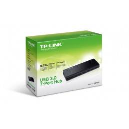 TP-LINK UH700 USB 3.2 Gen 1 (3.1 Gen 1) Micro-B 5000 Mbit s Musta