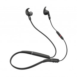 Jabra Evolve 65e MS & Link 370 Kuulokkeet Langaton Niskanauha Toimisto puhelukeskus Micro-USB Bluetooth Musta