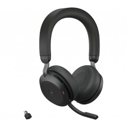 Jabra Evolve2 75 Kuulokkeet Langaton Pääpanta Toimisto puhelukeskus Bluetooth Musta