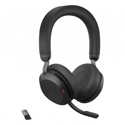 Jabra Evolve2 75 Kuulokkeet Langaton Pääpanta Toimisto puhelukeskus Bluetooth Musta