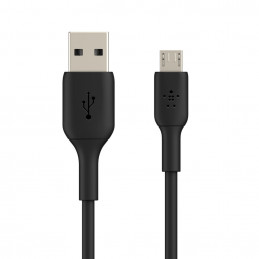 Belkin CAB005BT1MBK USB-kaapeli 1 m USB A Micro-USB A Musta