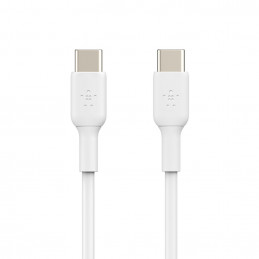 Belkin CAB003BT1MWH USB-kaapeli 1 m USB C Valkoinen