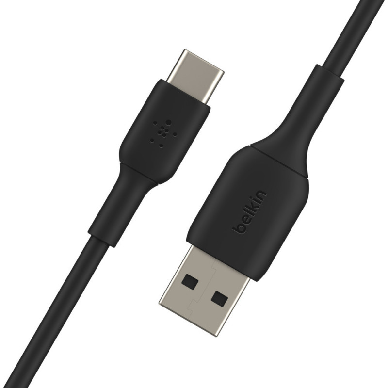 Belkin CAB001BT1MBK USB-kaapeli 1 m USB A USB C Musta