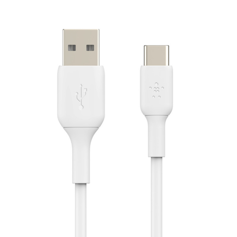 Belkin CAB001BT3MWH USB-kaapeli 3 m USB A USB C Valkoinen