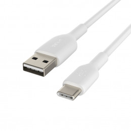 Belkin CAB001BT3MWH USB-kaapeli 3 m USB A USB C Valkoinen