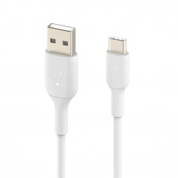 Belkin CAB001BT3MWH USB-kaapeli 3 m USB A USB C Valkoinen