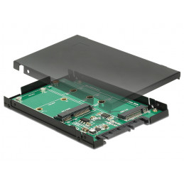 DeLOCK 62866 liitäntäkortti -sovitin Sisäinen M.2, mSATA