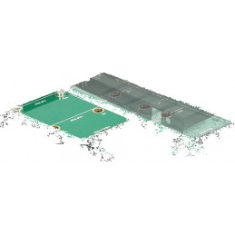 DeLOCK 62866 liitäntäkortti -sovitin Sisäinen M.2, mSATA