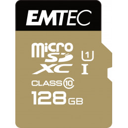 Emtec microSD Class10 Gold+ 128GB MicroSDXC Luokka 10