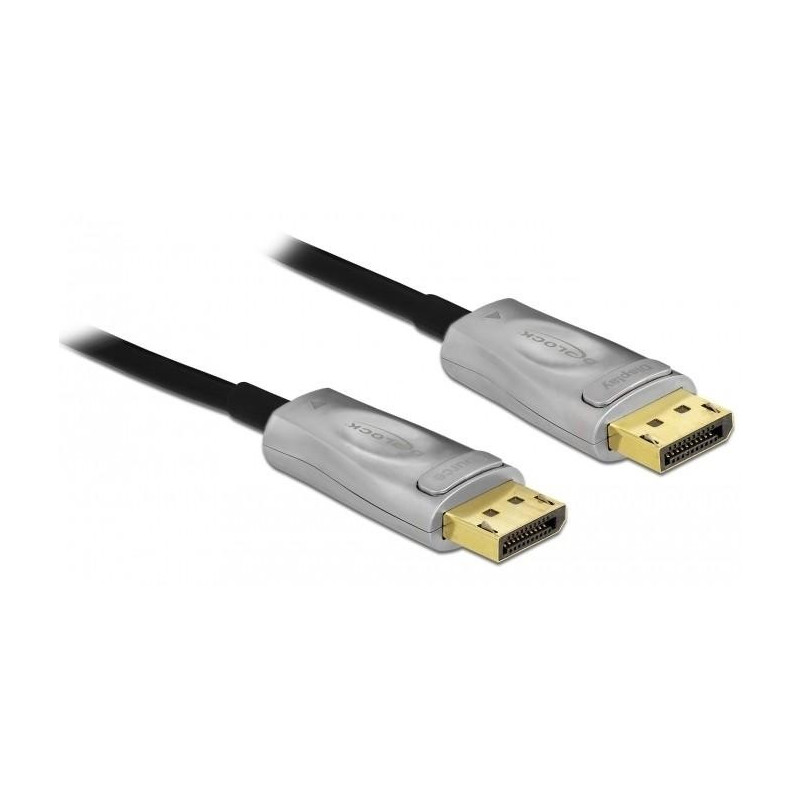 DeLOCK 85888 DisplayPort-kaapeli 25 m Musta