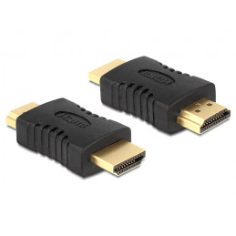 DeLOCK 65508 kaapelin sukupuolenvaihtaja HDMI Musta