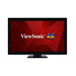 Viewsonic TD2760 kosketusnäyttö 68,6 cm (27") 1920 x 1080 pikseliä Multi-touch Monikäyttäjä Musta